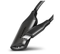 Axagon RVC-HI2M câble vidéo et adaptateur 0,25 m USB Type-C HDMI Noir