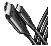 Axagon RVC-HI2MC câble vidéo et adaptateur 1,8 m USB Type-C HDMI Noir