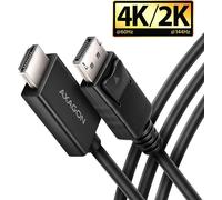 AXAGON RVD-HI20C2 Câble DisplayPort -> HDMI 2.0b 1,8 m, 4K/60Hz | AXAGON