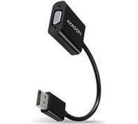 Axagon RVD-VGN Adaptateur de câble vidéo 0,16 m DisplayPort VGA (D-Sub) Noir (RVD-VGN)