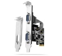 AXAGON série Adaptateur [1x PCIe - 2x RS232 femelle]