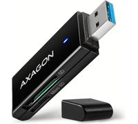 AXAGON Slim super-speed USB 3.2 Gen 1 card reader with a direct USB-A connector | CRE-S2N