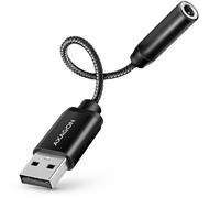 AXAGON USB 2.0 Adaptateur [1x USB-A mâle - 1x Jack femelle 3.5 mm] ADA-HA