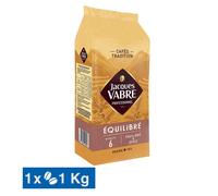 AXAL Café en grains Jacques Vabre Equilibré et épicé 1 kg