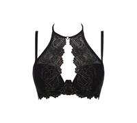 Axami Dessous Soutien-Gorge Top Noir/Or En Tissu Doux