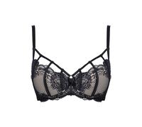 Axami Noir Soutien-Gorge Avec Séduisant Bandes au Niveau de La Dekoltee