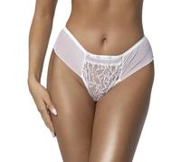 Axami Slip Brésilien Culotte Séduisante V-10565, Blanc,L