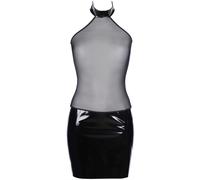 Axami Vernis Mini V-9129 Noir - Seconde Peau, Brillant Avec Transparent Tulle