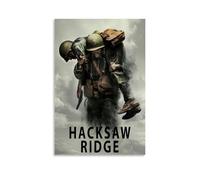 AXAYNIMD Poster décoratif sur toile Hacksaw Ridge Desmond Doss - Décoration murale moderne pour chambre à coucher - 20 x 30 cm