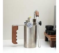 Axazcs Machine à café à Mousse, mousseur à Lait et cuiseur Vapeur Amovibles, Pression maximale 4 Bars, Plage de capacité 100-500 ML, pour Latte, cappuccinos, Chocolat Chaud, Macchiato