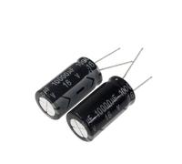 AXCAUAOY Condensateur électrolytique en aluminium radial, 10000 uF, 16 V, 10000 MFD, 16 WV, 16 x 30 mm, 10 pièces