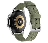 Axcellent Canvas Strap for TicWatch C2, 18MM Bracelet de Montre en Toile à Ouverture Rapide für Huawei S1,withings Steel HR 36MM,Activité Steel,Activité Pop,Withings Activité