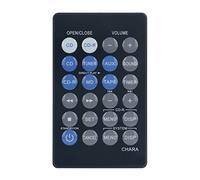 AXD7271 Télécommande de rechange compatible avec Pioneer Audio XC-F10 M-F10 S-F10-LRW CT-F10 NS-33 XCF-10 NSF-10 MF10 NS33 XCF10 RTAXD7271