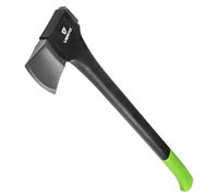 Axe 1350g, tête 800g, poignée fibre, 28"