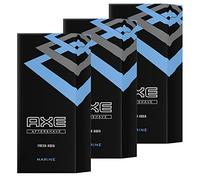 AXE 3 x Aftershave Marine Fresh Aqua Je 100ml for Men Rasierwasser für den Mann