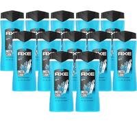 AXE 3in1 gel douche & shampooing Ice Chill XL 12x 400ml gel douche hommes hommes shampooing