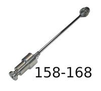 Axe à serrage rapide Click n'Crooz pour remorque vélo Croozer ( 158 mm )