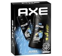 Axe Alaska Coffret cadeau avec spray pour le corps et nettoyant pour le corps (150 ml + 250 ml) 1 pièce