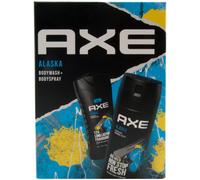 Axe Coffret cadeau Alaska avec spray pour le corps et gel douche (150 ml + 250 ml)