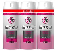 Axe Anarchy for Her, Déodorant Femme Spray Antibactérien, Fraîcheur 48h, Pour sentir bon toute la journée, Contre les mauvaises odeurs (Lot de 3x150ml)