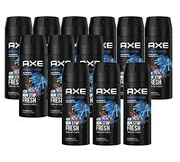 AXE Anarchy for Him Lot de 12 déodorants en spray pour le corps, sans aluminium, 12 x 150 ml, pour homme et homme, 12 produits