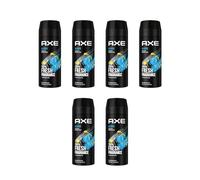 Axe Axe Spray Bodyspray Alaska sans sel Aluminium 150 ml, Lot de 3