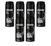 Axe Axe Spray Bodyspray noir sans sel en aluminium (3 x 150 ml)