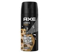 Axe Axe Spray de bodyspray Collision Leather & Cookies sans sel d'aluminium, 150 ml