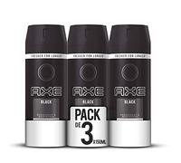 AXE Black Bodyspray Lot de 3 déodorants pour homme 48 heures de protection 150 ml