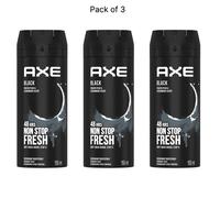 Axe - Black - Déodorant pour homme, 3*150ml