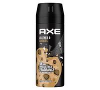 Axe Bodyspray Leather & Cookies Lot de 4 déodorants sans aluminium combattent les bactéries responsables des odeurs et les odeurs désagréables 150 ml