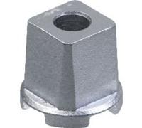 Axe carré pour BTS75 / BTS84 DORMAKABA - amovible galvanisé - L. standard - 45200421