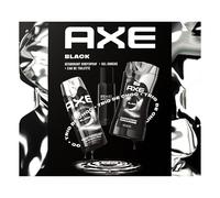 Axe Coffret Homme - Black - 1x Déodorant 200ml & 1x Eau de Toilette 100ml & 1x Gel Douche 250ml