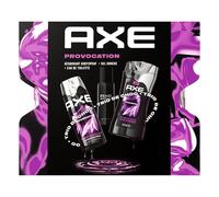 Axe Coffret Homme - Provocation - 1x Déodorant 200ml & 1x Eau de Toilette 100ml & 1x Gel Douche 250ml