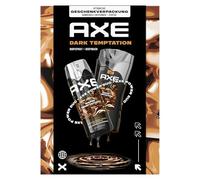 Axe Dark Temptation Coffret cadeau avec spray pour le corps et gel douche (150 ml + 250 ml)