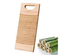 Axe de blanchisserie en bois - Planche à frotter en bois, station de lavage à la main | Axe de lavage de vêtements en bois antidérapant avec motif ondulé, Lave-mains efficaces à l'ancienne realiz