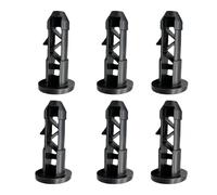 Axe De Charnière De Couvercle De Poubelle À Roulettes - PP Universel 240 L | Bouchons De Couvercle De Remplacement En Plastique, Ensemble De Loquets De Poubelle | Accessoires De Réparation De Poubele