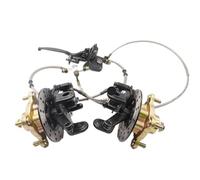 Axe de Jambe de Force de Direction avec moyeu de Roue, Frein à Disque de 130 mm, 1 Jeu Compatible avec ATV 250 CC 150 CC, Buggy électrique UTV Quad