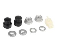 Axe de moteur de moyeu de vélo électrique, écrous de sécurité avant, rondelle, cache-écrou d'écartement et kit de tige de 12 mm 14 mm