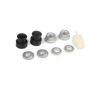 Axe de moteur de moyeu de vélo électrique M12, écrou de blocage avant/rondelle de blocage/cache-écrou