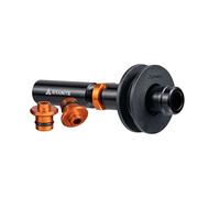 Granite Outdoors - Support de chaîne factice ChainDock - Axe 12 mm - Orange/Noir