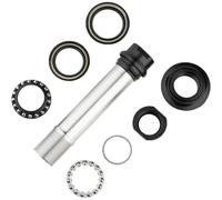 Shimano Hb-mt400-b Hub Axle Argenté