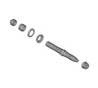 SHIMANO Pièces de Rechange WH-R9200-C50-TU-R essieu moyeu Complet