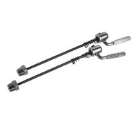 Axe de moyeu de roue arrière de vélo de remplacement à dégagement rapide pour home trainer en acier, installation facile