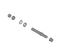 Shimano Axe de moyeu arrière M8110b/m8120b 12 x 148 mm Gris/Noir