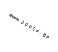 Shimano Grx Rx880-tl-f12 Front Hub Axle Argenté
