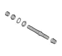 Shimano Grx Rx880-tl-r12 Rear Hub Axle Argenté