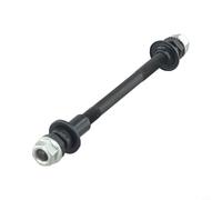 Axe de moyeu solide avant et arrière pour moyeux à billes communs Pièce de rechange en métal pour roue de vélo 150 mm 180 mm (essieu arrière)