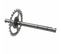 Axe de pedalier cyclo adaptable mbk 51, 50, 41, 40 (28 dts)