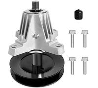 Axe de rechange 918-06978 618-06978 pour tondeuse Cad - Assemblage de broche compatible avec Troy Bilt Cad RZT-L54 XT2-GX54 tondeuse à gazon zéro tour, Craftsman Z6600 137,2 cm, avec raccord de graisse